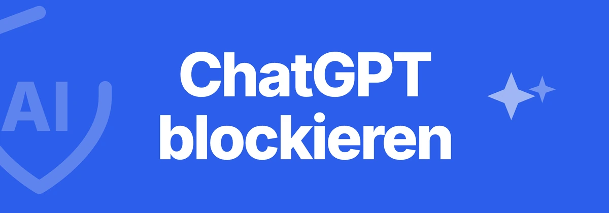 Redactprompt-Banner zum Artikel über das Blockieren von ChatGPT im Unternehmen