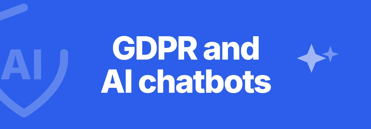 Redactprompt banner for the article on GDPR and personal data in AI chatbots