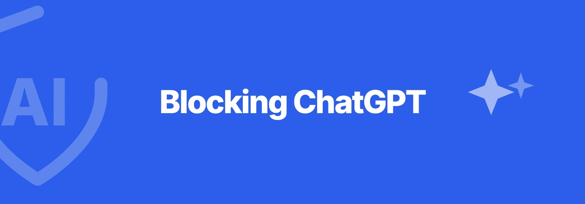 Redactprompt banner for the article on blocking ChatGPT at work