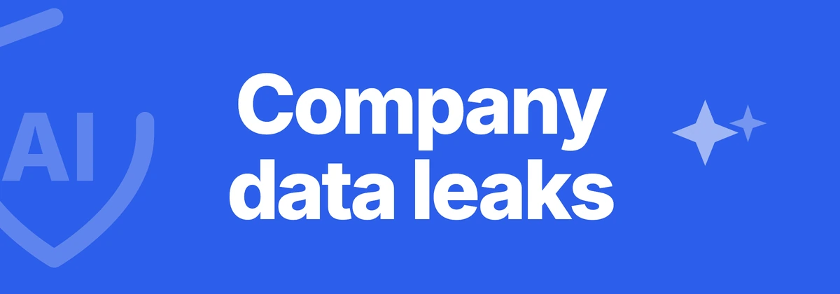 Redactprompt banner for the article on company data leaking into ChatGPT