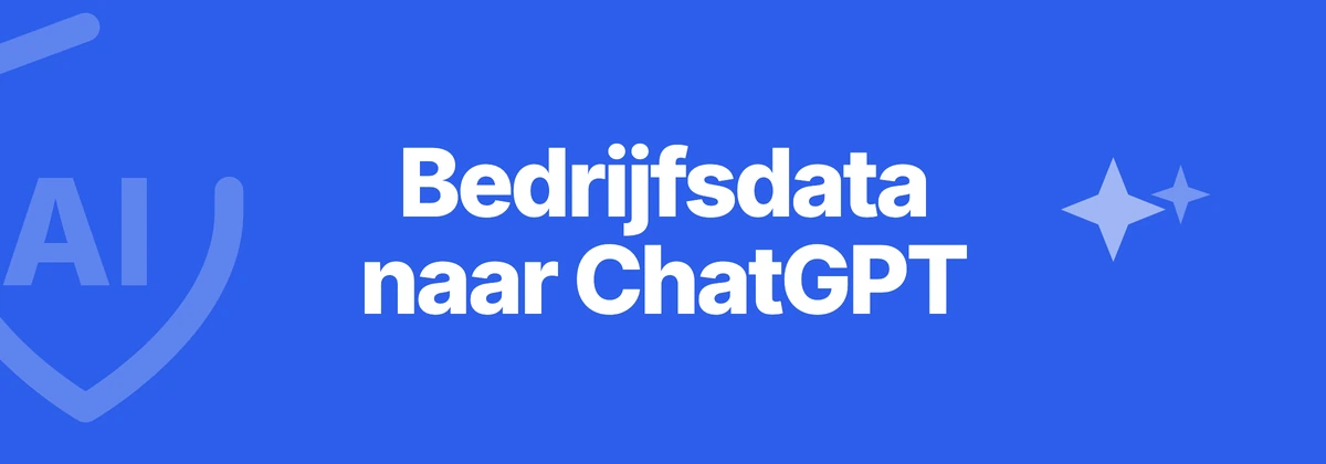 Redactprompt-banner bij het artikel over bedrijfsdata die naar ChatGPT lekt
